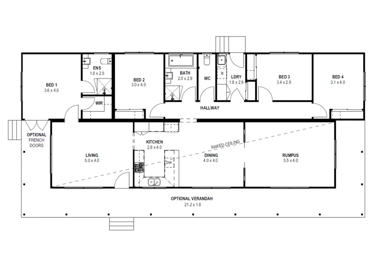 Avoca 18 Floorplan